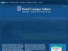 Tablet Screenshot of hotelcaciqueadiact.com